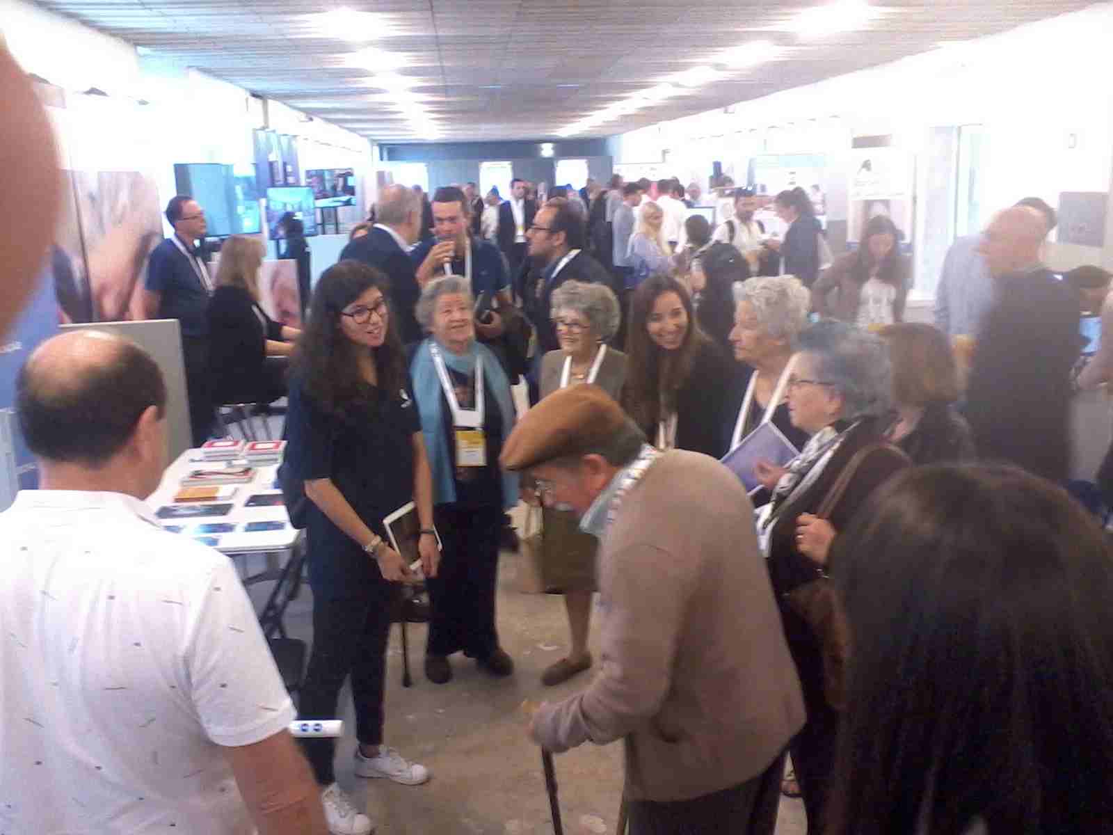 iToilet exhibition booth at AAL Forum 2017 in Coimbra