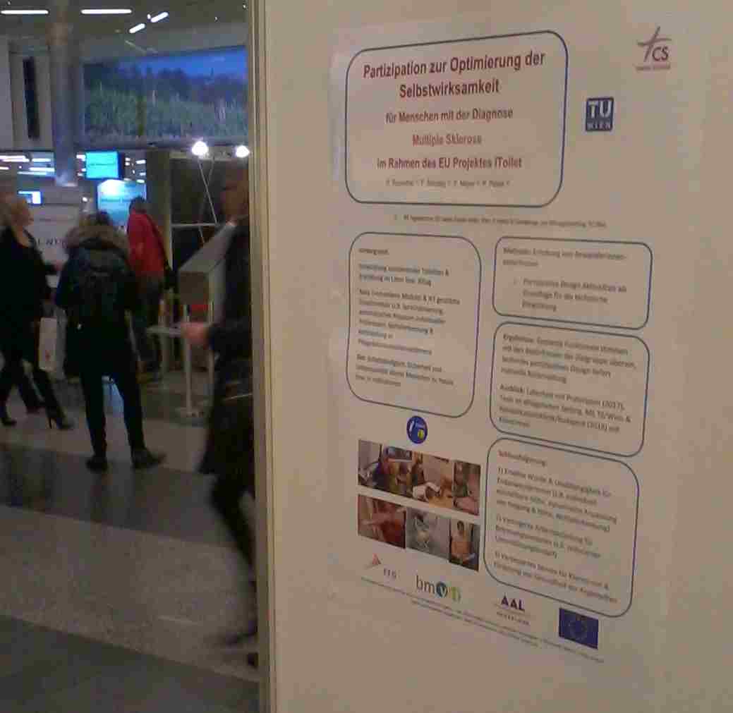 poster presentation at nursing congress Vienna